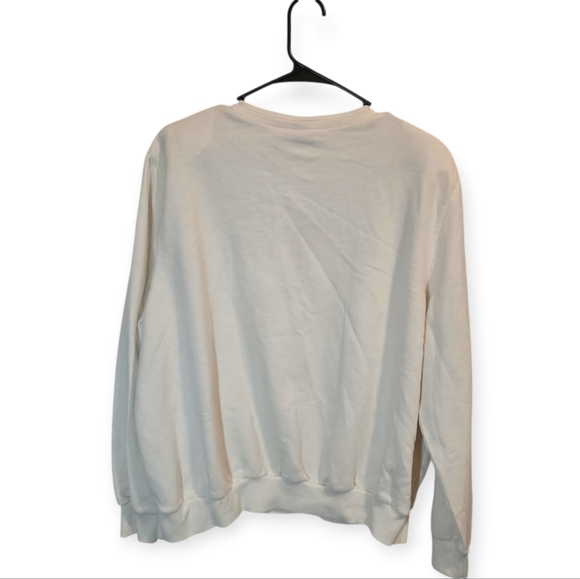 Alfred Dunner Floral Embroidered Sweatshirt XL Cottagecore Vintage Cozy - Picture 4 of 4